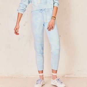 Love Shack Fancy etty cropped jogger pant